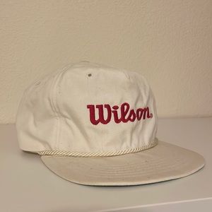 Vintage Wilson snapback hat
